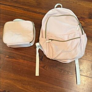 Pink Pottery Barn Set Monogramed “Charlie”